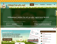 Tablet Screenshot of imkerforum.net